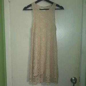 Ivory lace dress